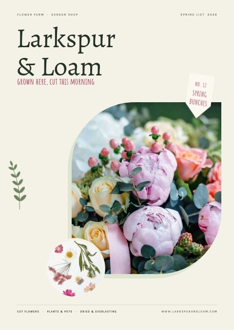 Garden & Floral — catalog template