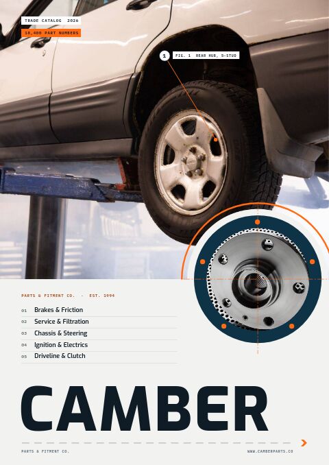 Automotive Parts Premium — premium catalog template