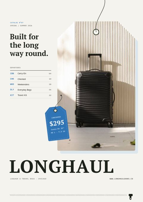 Bags & Luggage Premium — premium catalog template