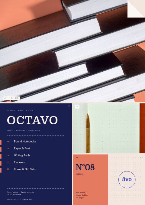 Books & Stationery Premium — premium catalog template