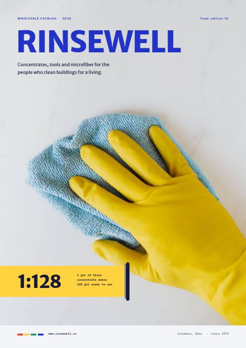 Cleaning Supplies Premium — premium catalog template