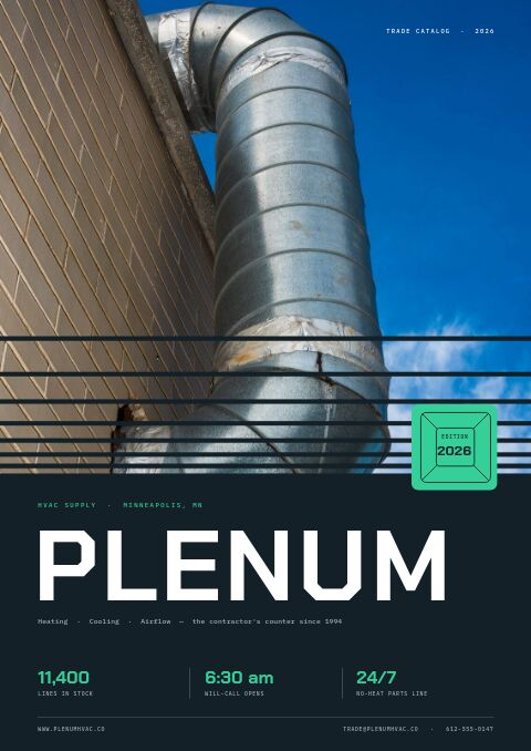 HVAC Supplies Premium — premium catalog template