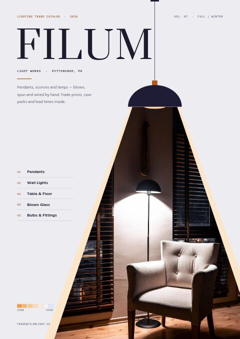 Lighting Premium — premium catalog template