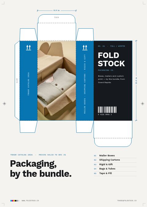 Packaging Premium — premium catalog template