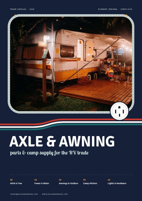 RV & Camping Equipment Premium — premium catalog template