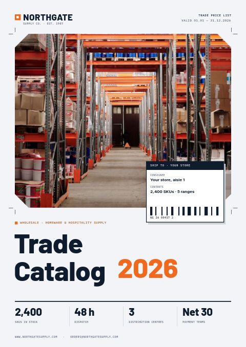 Wholesale / B2B — catalog template